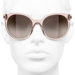 Chanel - Pantos Sunglasses - Pink Brown - Chanel Eyewear